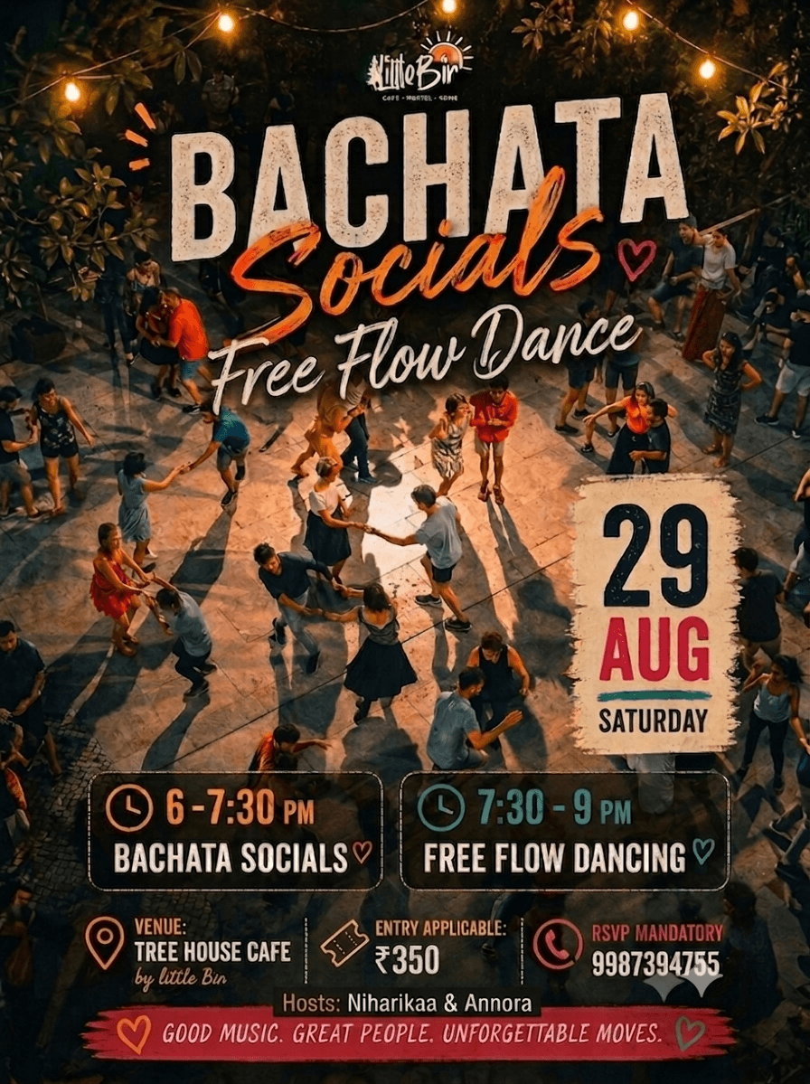 Bachata Socials and Free Flow Dance