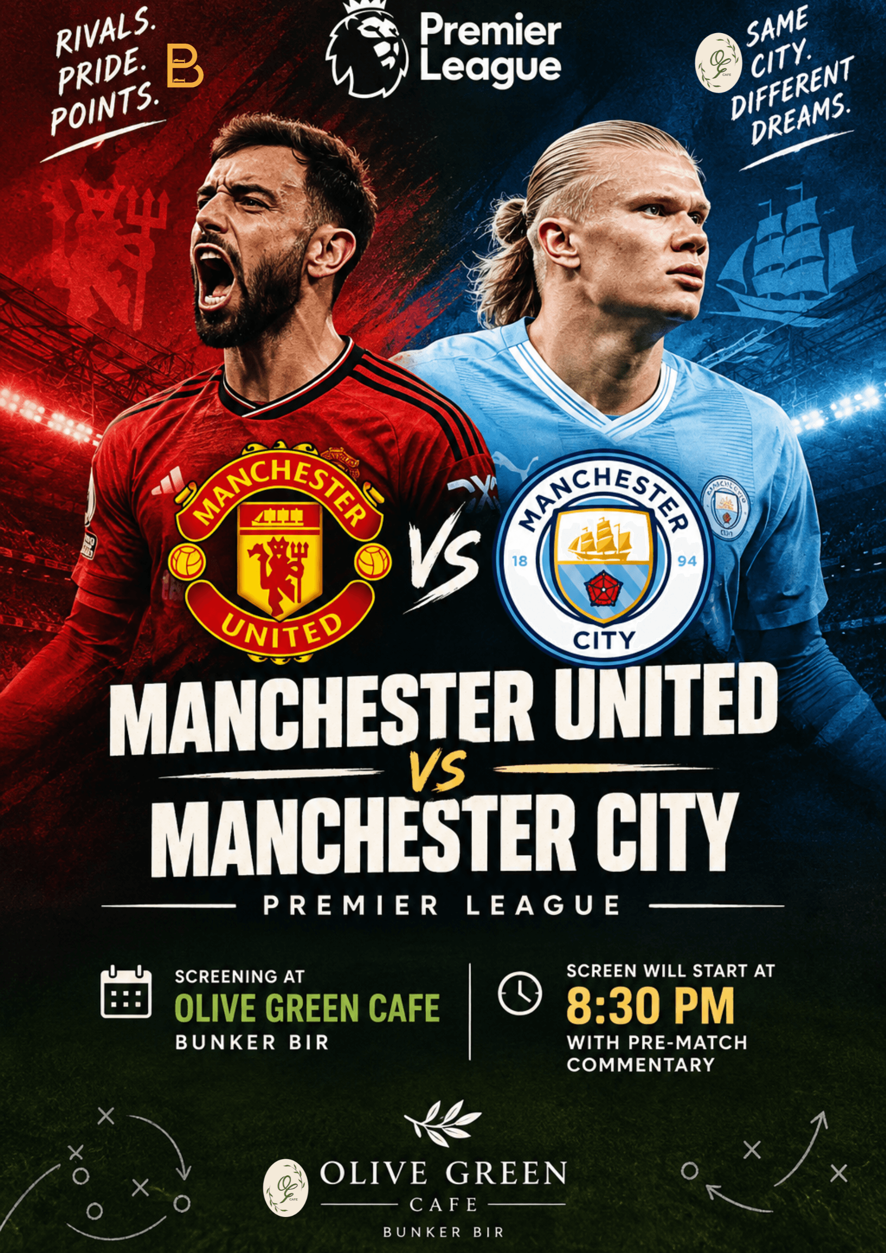 MANCHESTER DERBY NIGHT!Manchester United vs Manchester City